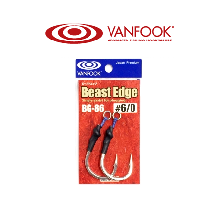 VANFOOK BEAST EDGE (Plugging Single Assist) (BG-86)