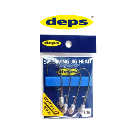 Deps SWIMMING JIG HEAD LONG SHANK MODEL